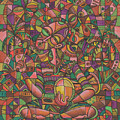 The Drummer 4 painting from Africa