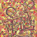The Drummer and Flutist III